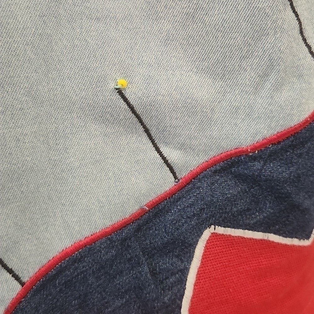 INDIGO Moon western patchwork jacket - image 7